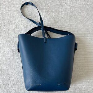 Proenza Schouler / white label Sullivan bucket Deep Blue Tote